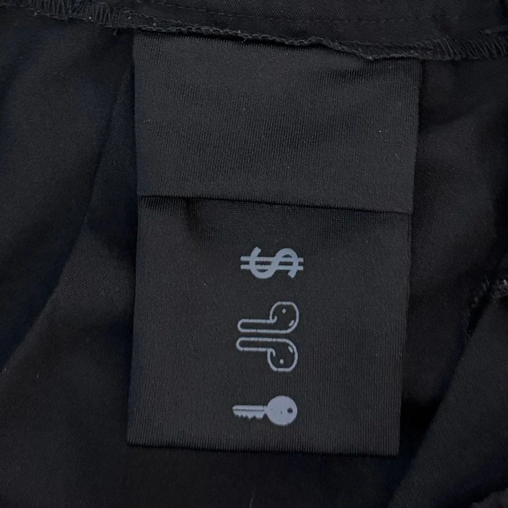 FIGS Tansen Jogger Black Scrub Pants